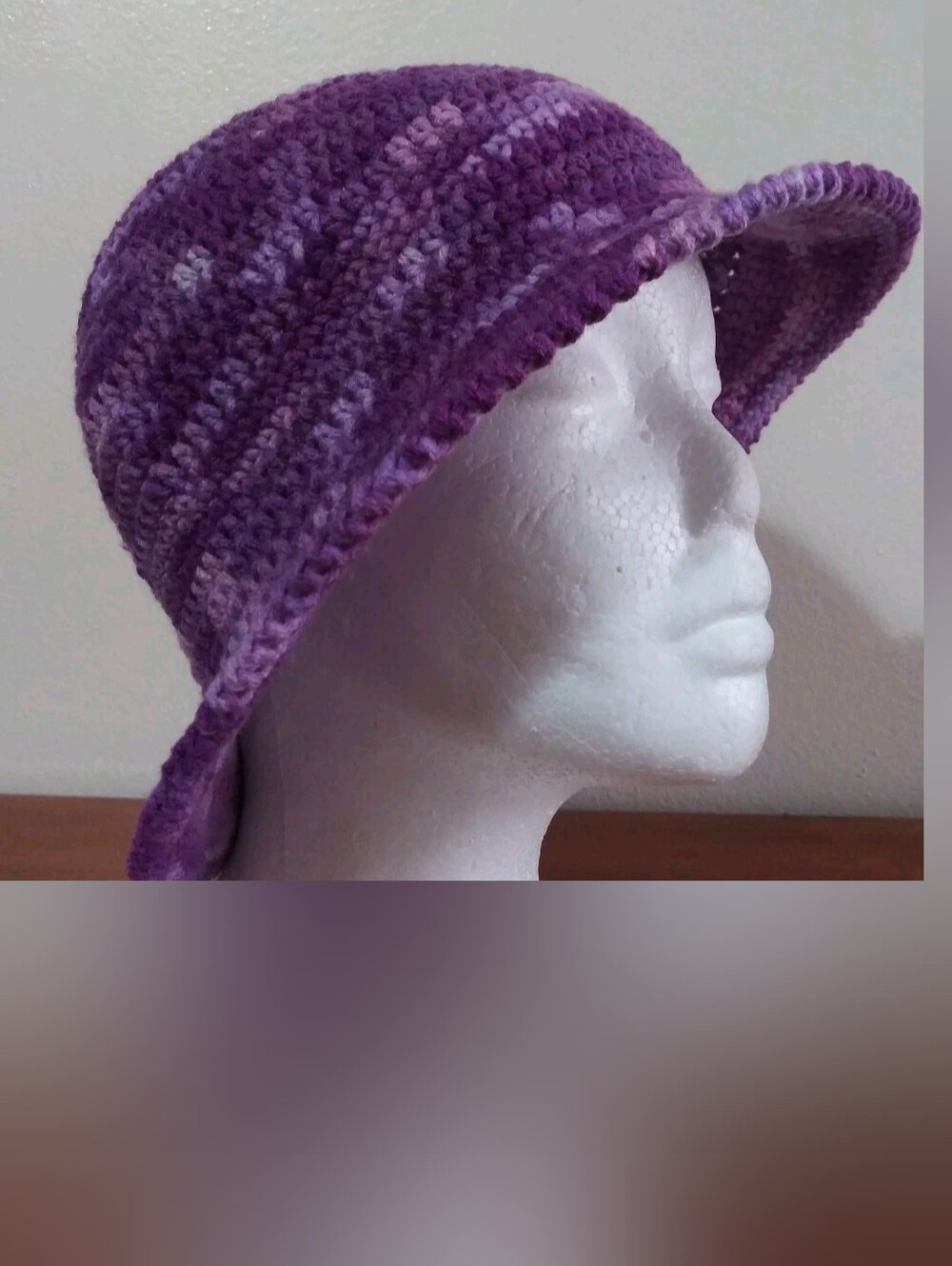Handmade Crocheted Hat - Picture 3 of 4